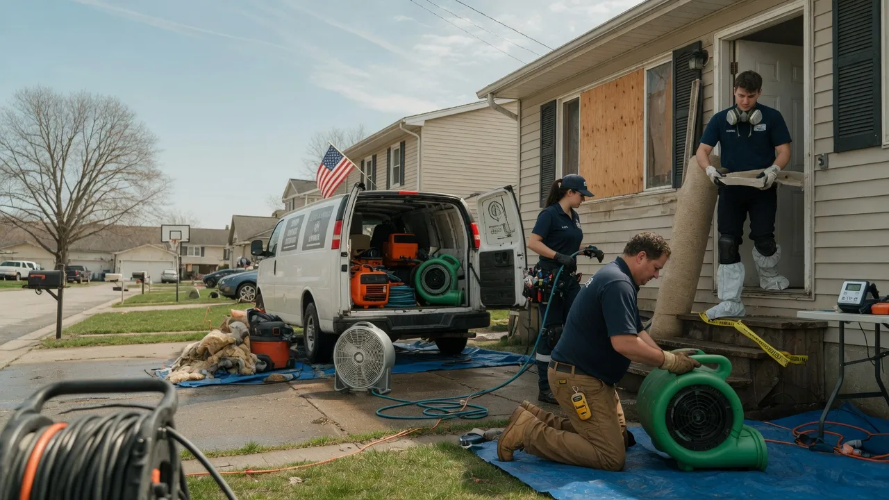Water Damage Restoration in Pheba, MS near me